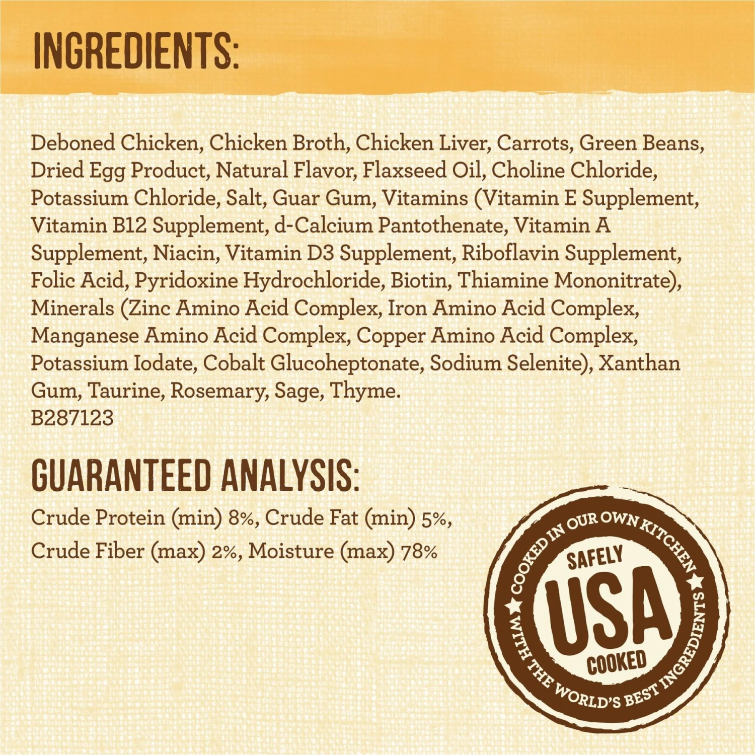 Merrick Lil Plates Petite Pates Adult Grain-Free Chicken Dinner Wet Dog Food 3-oz Can, Case Of 24 8 Merrick Lil Plates Petite Pates Adult Grain-Free Chicken Dinner Wet Dog Food 3-oz Can, Case Of 24 - Image 6