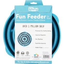 Outward Hound Non-Skid Plastic Slow Feeder Interactive Dog Bowl -Blue Buffalos Shop 85930 PT8. AC SS1800 V1544628766