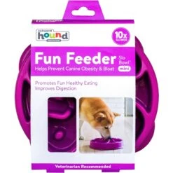 Outward Hound Fun Feeder Interactive Dog Bowl, Purple -Blue Buffalos Shop 85933 PT6. AC SS1800 V1694439633