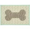 Loving Pets Geo Bone Dog Placemat -Blue Buffalos Shop 861950 MAIN. AC SS1800 V1688396688