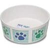 Loving Pets Dolce Had Me At Woof Dog Bowl -Blue Buffalos Shop 862182 MAIN. AC SS1800 V1688396689