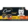 Cesar Classic Loaf In Sauce Breakfast & Dinner Mealtime Variety Pack Grain-Free Small Breed Adult Wet Dog Food Trays -Blue Buffalos Shop 86454 MAIN. AC SS1800 V1695648872