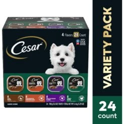 Cesar Poultry Variety Pack With Real Chicken, Turkey & Duck Grain-Free Small Breed Adult Wet Dog Food Trays -Blue Buffalos Shop 86458 PT2. AC SS1800 V1695650661