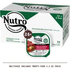 Nutro Grain-Free Simmered Beef & Potato Stew Cuts In Gravy Adult Wet Dog Food Trays -Blue Buffalos Shop 86740 PT2. AC SS1800 V1691418830