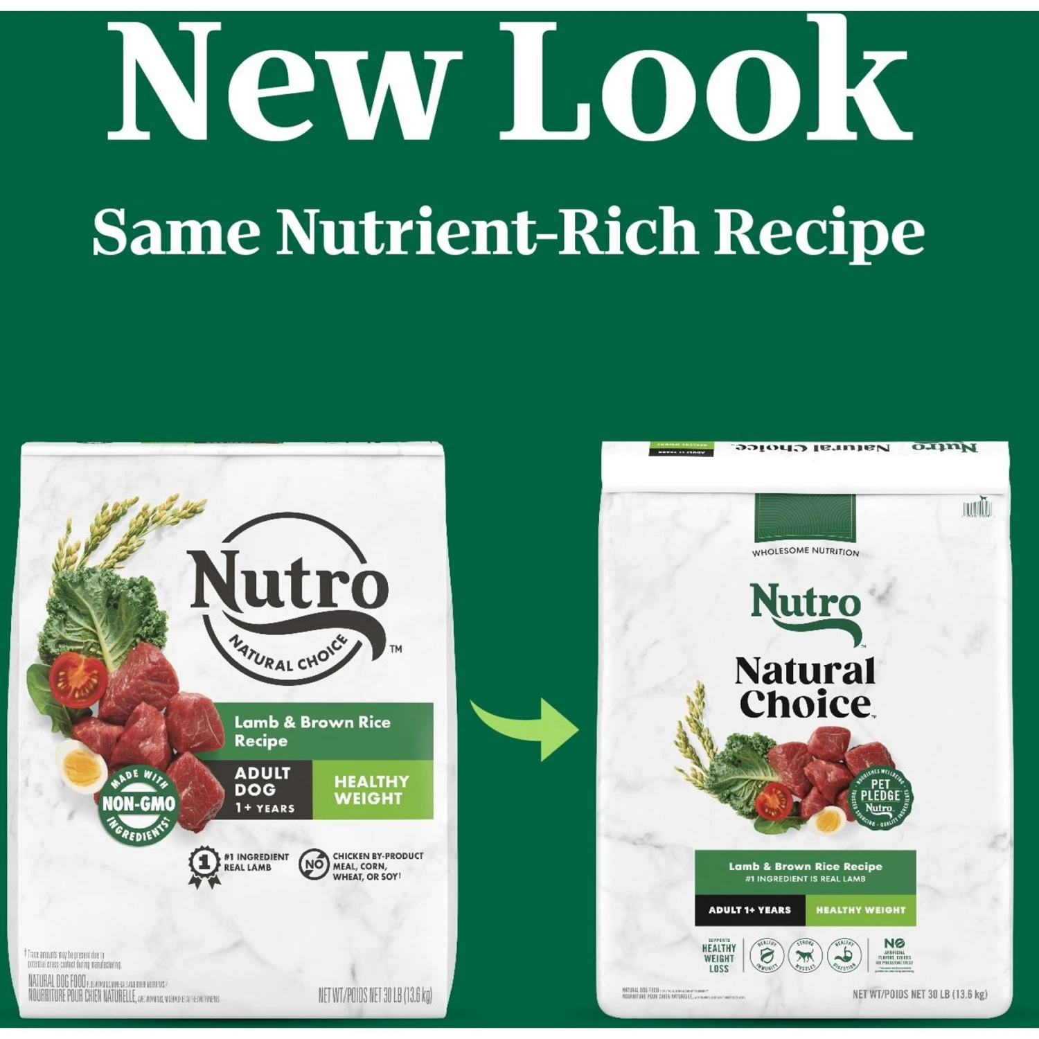 Nutro Natural Choice Healthy Weight Adult Lamb & Brown Rice Recipe Dry Dog Food 4 Nutro Natural Choice Healthy Weight Adult Lamb & Brown Rice Recipe Dry Dog Food - Image 2