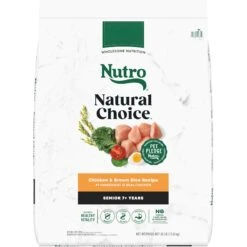Nutro Natural Choice Senior Chicken & Brown Rice Recipe Dry Dog Food