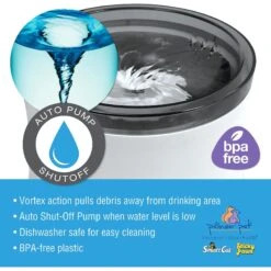 Pioneer Pet Vortex Drinking Dog & Cat Fountain, Gray, Medium 13 Pioneer Pet Vortex Drinking Dog & Cat Fountain, Gray, Medium -Blue Buffalos Shop 873102 PT5. AC SS1800 V1686336958