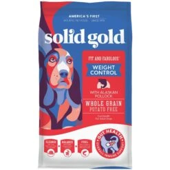 Solid Gold Fit & Fabulous Low Fat/Low Calorie With Fresh Caught Alaskan Pollock Adult Dry Dog Food