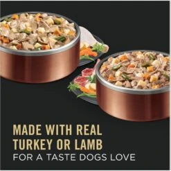 Purina Pro Plan Complete Essentials Variety Pack Adult High Protein Lamb & Vegetables, Turkey & Vegetables Slices In Gravy Wet Dog Food, 13-oz Can, Case Of 12 -Blue Buffalos Shop 877774 PT2. AC SS1800 V1686070758