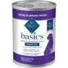 Blue Buffalo Basics Skin & Stomach Care Grain-Free Turkey & Potato Senior Canned Dog Food