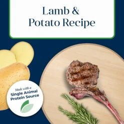 Blue Buffalo Basics Skin & Stomach Care Grain-Free Lamb & Potato Small Breed Adult Wet Dog Food -Blue Buffalos Shop 88195 PT3. AC SS1800 V1646276787