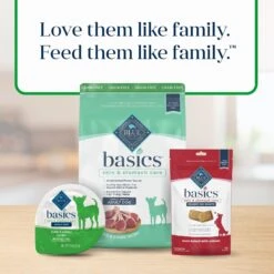 Blue Buffalo Basics Skin & Stomach Care Grain-Free Lamb & Potato Small Breed Adult Wet Dog Food -Blue Buffalos Shop 88195 PT8. AC SS1800 V1646253684