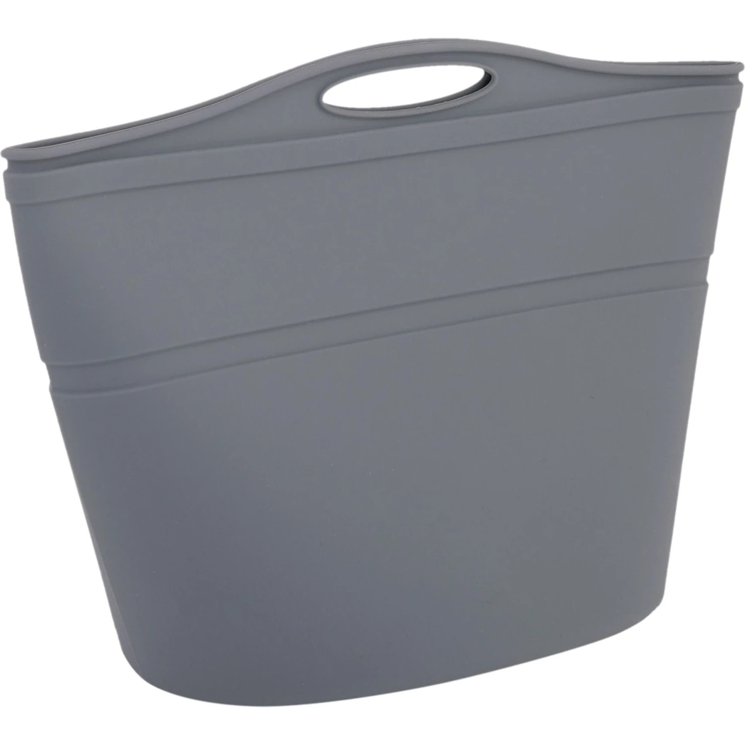 Pounce + Fetch Heavy Duty Silicone Travel Bag Bowl, Gray, 4-cup 5 Pounce + Fetch Heavy Duty Silicone Travel Bag Bowl, Gray, 4-cup - Image 3