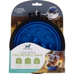 Pounce + Fetch Slow Feeder Collapsible Bowl, Assorted Colors -Blue Buffalos Shop 883374 PT3. AC SS1800 V1686250411