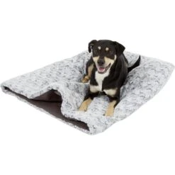 P.L.A.Y. Pet Lifestyle And You Snuggle Covered/Bolster Cat & Dog Bed -Blue Buffalos Shop 88378 PT7. AC SS1800 V1566315822