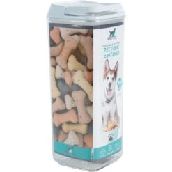 Pounce + Fetch 1.70-L Square Dog & Cat Food Storage Container -Blue Buffalos Shop 891062 PT3. AC SS1800 V1687355978