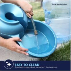 Petmate Big Blue Outdoor Dog Water Bowl, 5-gal -Blue Buffalos Shop 891350 PT5. AC SS1800 V1688579736