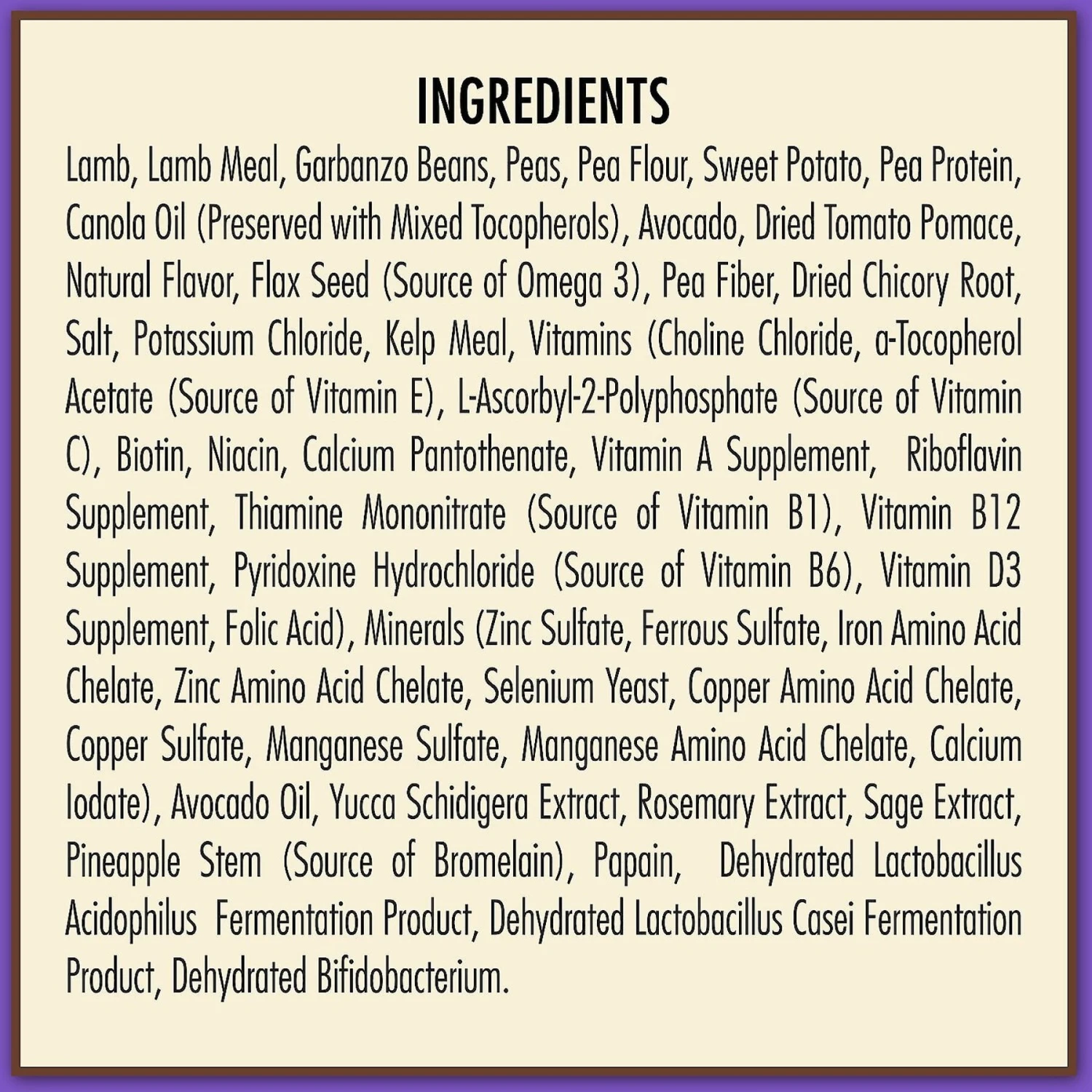 AvoDerm Advanced Sensitive Support Lamb & Sweet Potato Formula Grain-Free Adult Dry Dog Food 5 AvoDerm Advanced Sensitive Support Lamb & Sweet Potato Formula Grain-Free Adult Dry Dog Food - Image 3