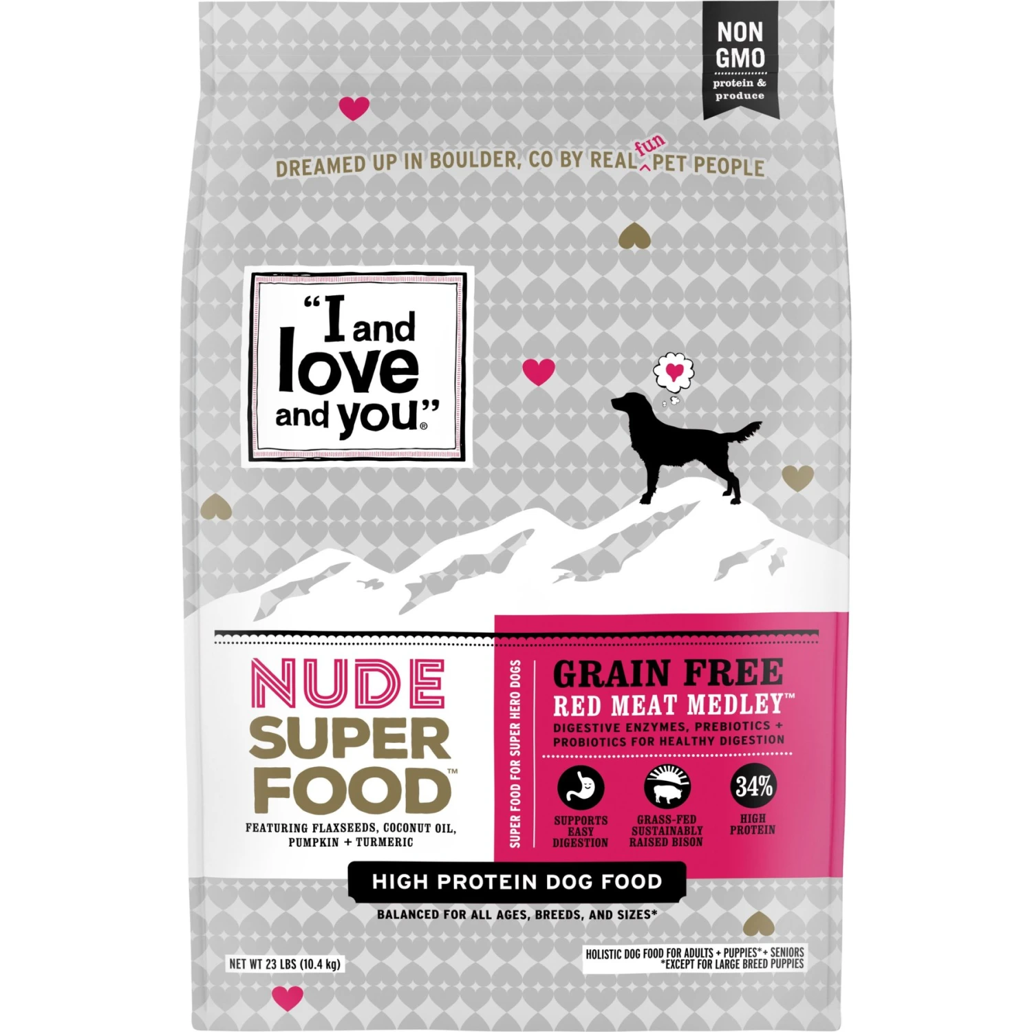 I And Love And You Nude Super Food Grain-Free Red Meat Medley Dry Dog Food 3 I And Love And You Nude Super Food Grain-Free Red Meat Medley Dry Dog Food