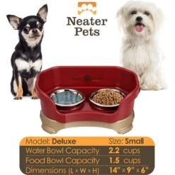 Neater Pets Neater Feeder Deluxe Elevated & Mess-Proof Dog Bowls -Blue Buffalos Shop 89629 PT3. AC SS1800 V1672862698