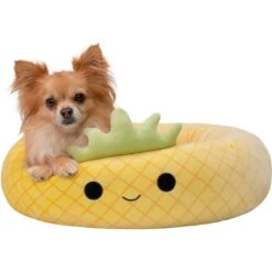 Squishmallows JPT Maui The Pineapple Cat & Dog Bed, Yellow -Blue Buffalos Shop 898214 PT3. AC SS1800 V1688071952