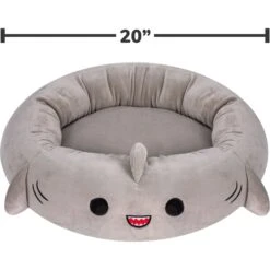 Squishmallows JPT Gordon The Shark Cat & Dog Bed, Grey 11 Squishmallows JPT Gordon The Shark Cat & Dog Bed, Grey -Blue Buffalos Shop 898246 PT2. AC SS1800 V1688062371