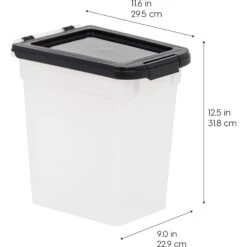 IRIS WeatherPro Airtight Food Storage Container 12 IRIS WeatherPro Airtight Food Storage Container -Blue Buffalos Shop 899606 PT3. AC SS1800 V1688392242