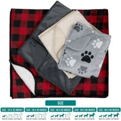 PetAmi Sherpa Fleece Waterproof Cat & Dog Blanket 15 PetAmi Sherpa Fleece Waterproof Cat & Dog Blanket -Blue Buffalos Shop 903614 PT6. AC SS1800 V1688142365