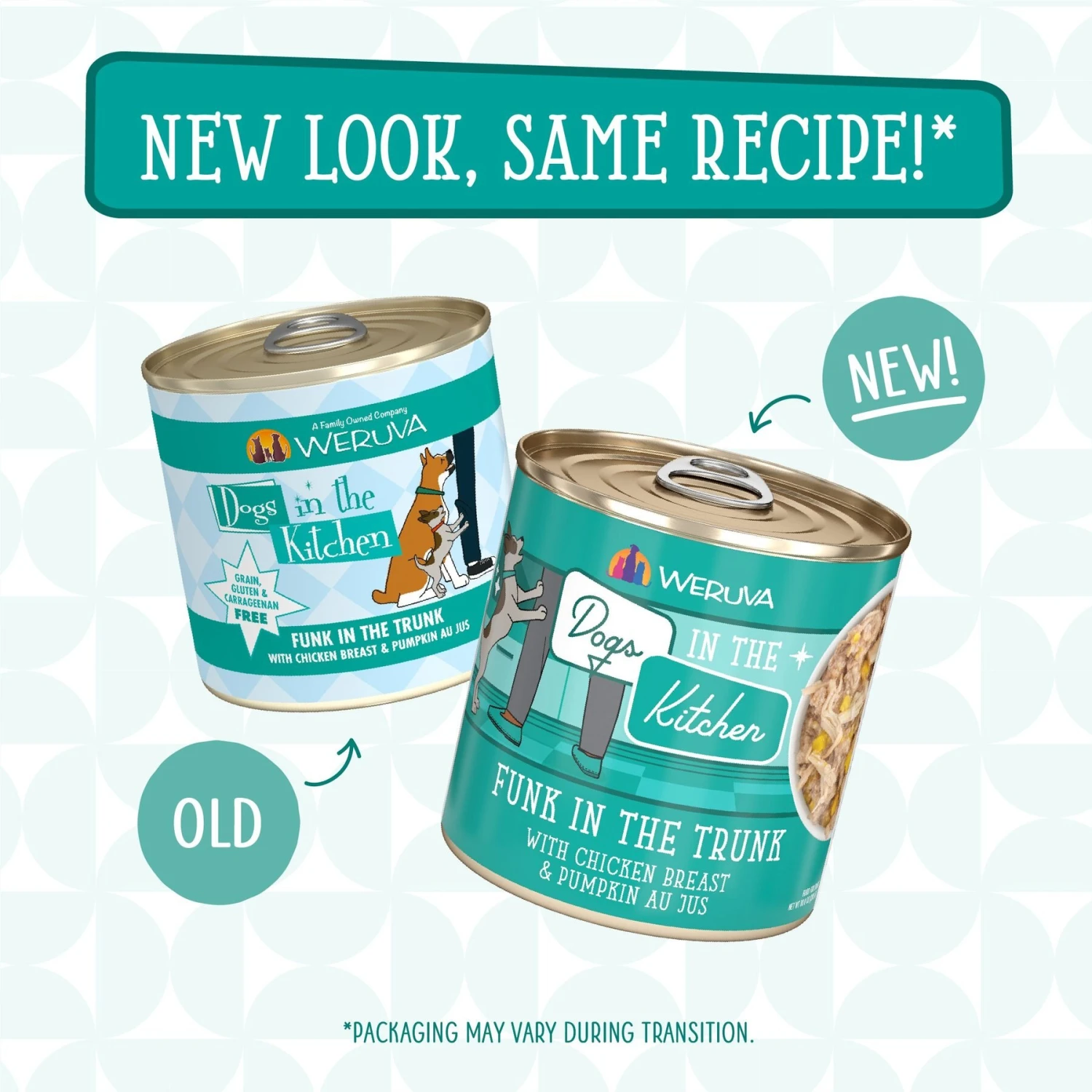 Weruva Dogs In The Kitchen Funk In The Trunk With Chicken Breast & Pumpkin Au Jus Grain-Free Canned Dog Food 10 Weruva Dogs In The Kitchen Funk In The Trunk With Chicken Breast & Pumpkin Au Jus Grain-Free Canned Dog Food - Image 8