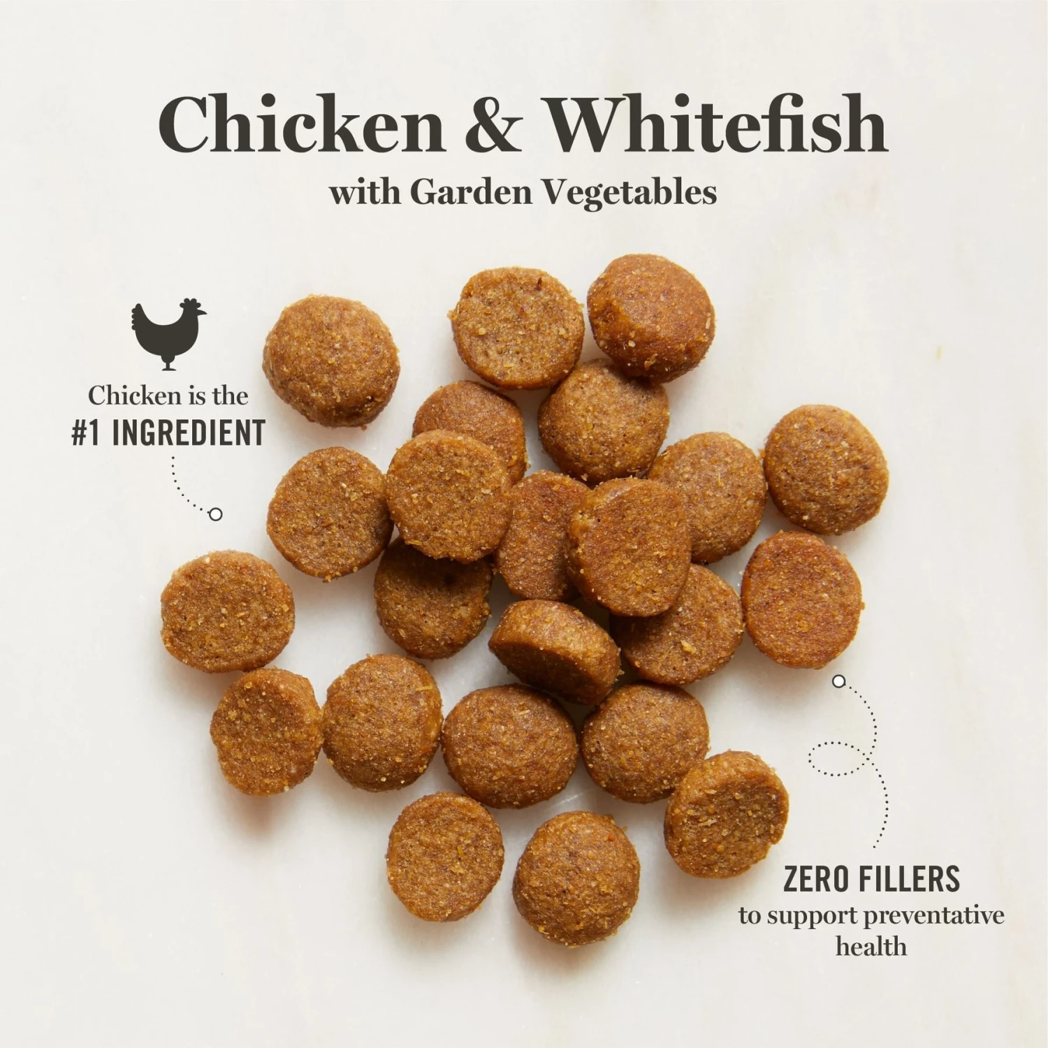 Martha Stewart Pet Food Puppy Chicken & Whitefish Recipe With Garden Vegetables Dry Dog Food 7 Martha Stewart Pet Food Puppy Chicken & Whitefish Recipe With Garden Vegetables Dry Dog Food - Image 5