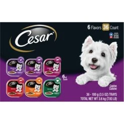 Cesar Classic Loaf In Sauce Variety Pack Grain-Free Small Breed Adult Wet Dog Food Trays & Cesar Breakfast Classic Loaf In Sauce Variety Pack Small Breed Adult Wet Dog Food Trays -Blue Buffalos Shop 916502 PT1. AC SS1800 V1689884648
