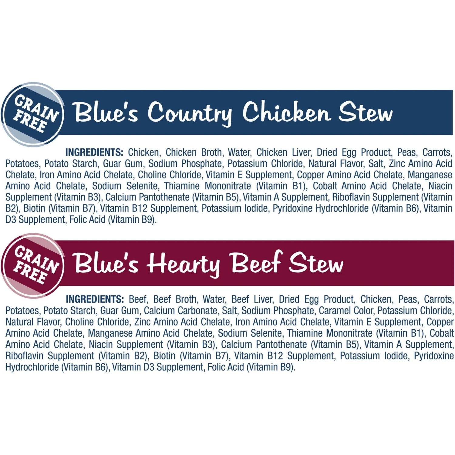 Blue Buffalo's Stew Chicken & Beef Variety Pack Wet Dog Food & Blue Buffalo Homestyle Recipe Chicken & Beef Wet Dog Food, 12.5-oz, Case Of 6 5 Blue Buffalo's Stew Chicken & Beef Variety Pack Wet Dog Food & Blue Buffalo Homestyle Recipe Chicken & Beef Wet Dog Food, 12.5-oz, Case Of 6 - Image 3