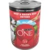 Purina ONE SmartBlend Classic Ground Beef & Brown Rice Entree Adult Canned Dog Food -Blue Buffalos Shop 91722 MAIN. AC SS1800 V1668811233