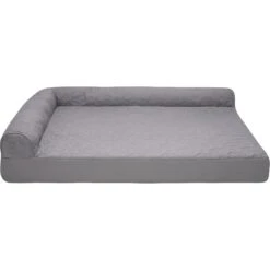 FurHaven Paw-Quilted Deluxe Chaise Orthopedic Cat & Dog Bed With Removable Cover -Blue Buffalos Shop 919846 PT4. AC SS1800 V1690903753