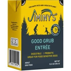 Jiminy's Good Grub Entree Organic Wet Dog Food, 6 Count
