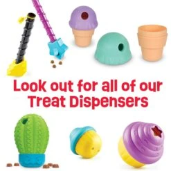 Brightkins Small Ice Cream Treat Dispenser Dog Toy 15 Brightkins Small Ice Cream Treat Dispenser Dog Toy -Blue Buffalos Shop 930134 PT6. AC SS1800 V1698766048