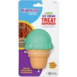 Brightkins Large Ice Cream Treat Dispenser Dog Toy -Blue Buffalos Shop 930150 PT5. AC SS1800 V1698765996