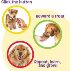 Brightkins Smarty Pooch! Training Clicker Football Dog Toy -Blue Buffalos Shop 930198 PT2. AC SS1800 V1698766048