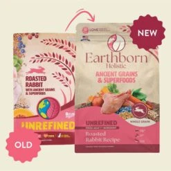Earthborn Holistic Unrefined Roasted Rabbit With Ancient Grains & Superfoods Dry Dog Food -Blue Buffalos Shop 931318 PT7. AC SS1800 V1697754441