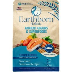 Earthborn Holistic Unrefined Smoked Salmon With Ancient Grains & Superfoods Dry Dog Food