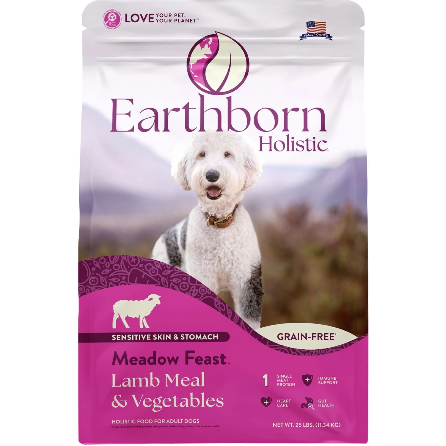 Earthborn Holistic Meadow Feast Lamb Meal & Vegetables Grain-Free Dry Dog Food 4 Earthborn Holistic Meadow Feast Lamb Meal & Vegetables Grain-Free Dry Dog Food - Image 2