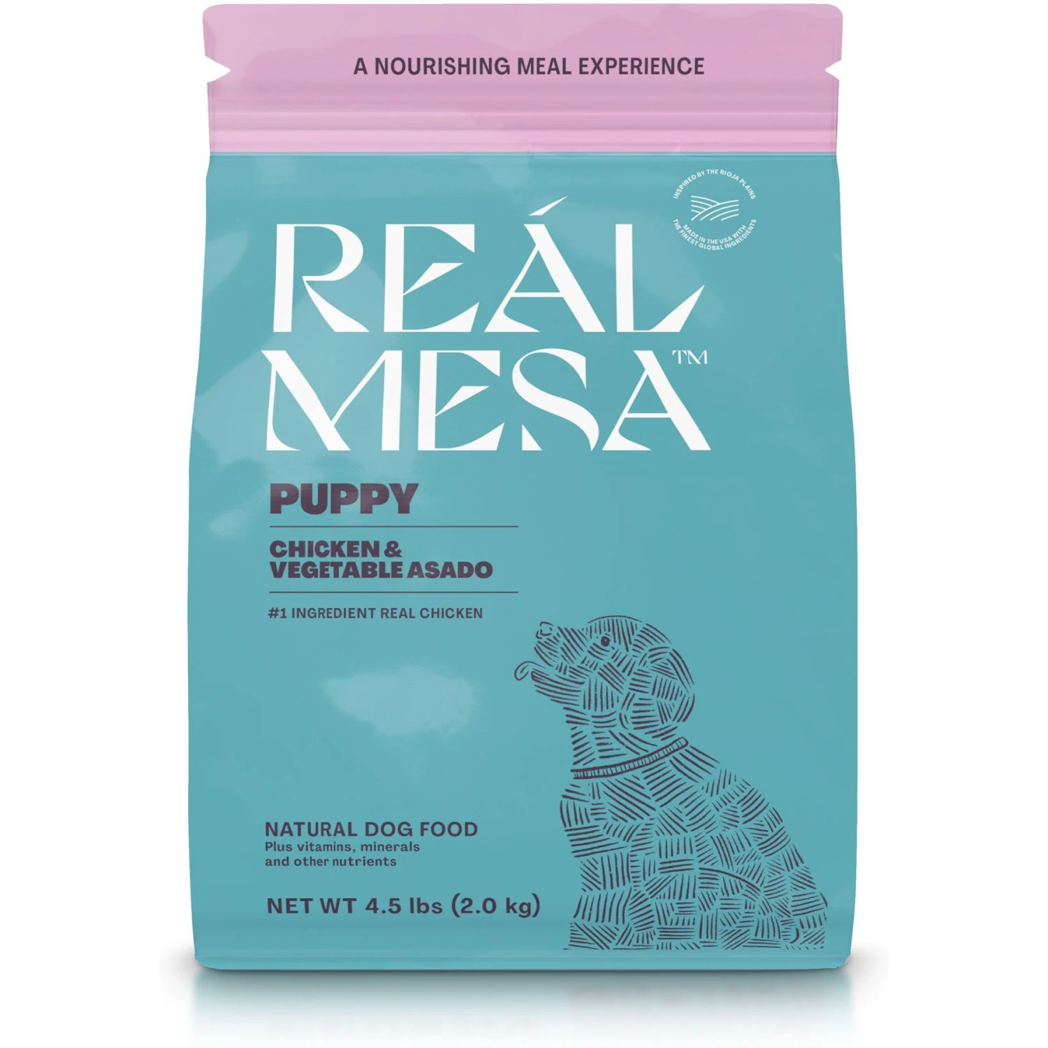 REÁL MESA Puppy Chicken & Vegetable Asado Dog Food 3 REÁL MESA Puppy Chicken & Vegetable Asado Dog Food