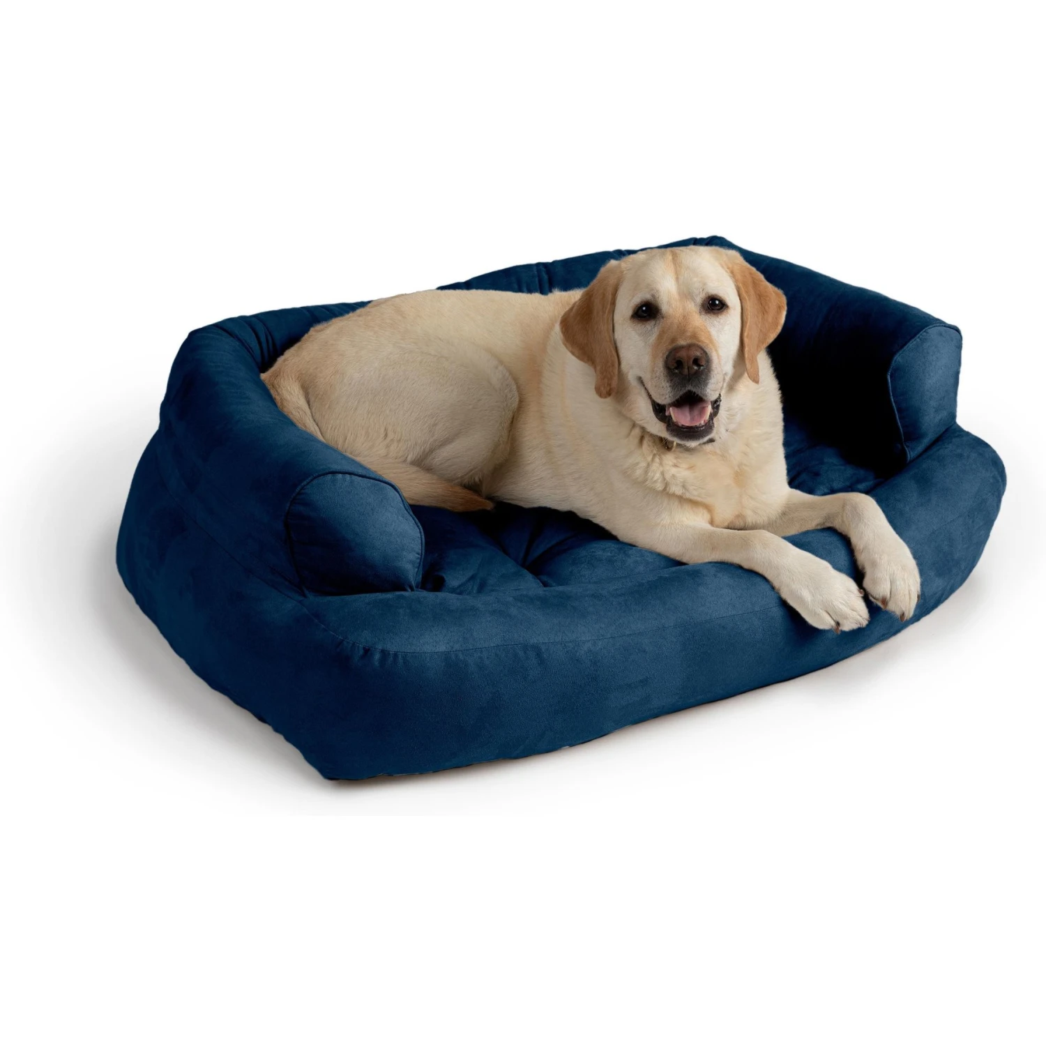 Snoozer Pet Products Luxury Microsuede Overstuffed Dog & Cat Sofa 4 Snoozer Pet Products Luxury Microsuede Overstuffed Dog & Cat Sofa - Image 2