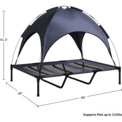 Pet Adobe Elevated Canopy Dog Bed -Blue Buffalos Shop 944486 PT1. AC SS1800 V1694021659