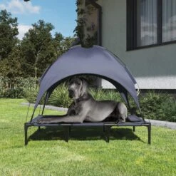 Pet Adobe Elevated Canopy Dog Bed -Blue Buffalos Shop 944486 PT3. AC SS1800 V1694020616