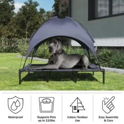 Pet Adobe Elevated Canopy Dog Bed -Blue Buffalos Shop 944486 PT5. AC SS1800 V1694022957