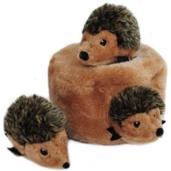 Frisco Trash Can & Raccoons Hide & Seek Puzzle Plush Squeaky Dog Toy & ZippyPaws Burrow Squeaky Hide & Seek Plush Dog Toy, Hedgehog Den -Blue Buffalos Shop 947446 PT5. AC SS1800 V1693601927