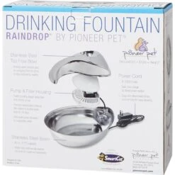 Pioneer Pet Stainless Steel Dog & Cat Fountain Raindrop Design & Pioneer Pet Replacement Filters For Ceramic & Stainless Steel Fountains 14 Pioneer Pet Stainless Steel Dog & Cat Fountain Raindrop Design & Pioneer Pet Replacement Filters For Ceramic & Stainless Steel Fountains -Blue Buffalos Shop 947454 PT3. AC SS1800 V1693925031