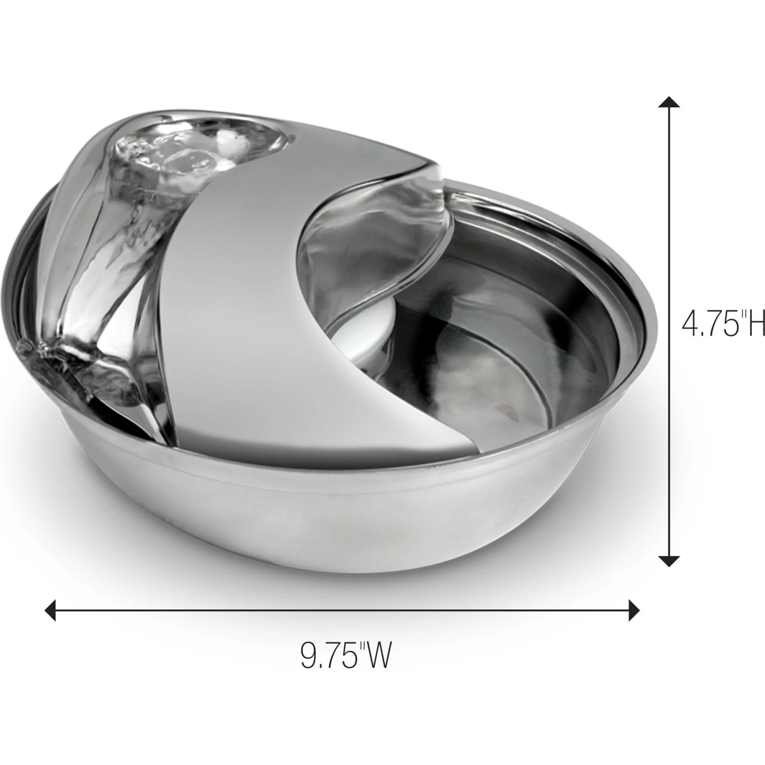 Pioneer Pet Stainless Steel Dog & Cat Fountain Raindrop Design & Pioneer Pet Replacement Filters For Ceramic & Stainless Steel Fountains 7 Pioneer Pet Stainless Steel Dog & Cat Fountain Raindrop Design & Pioneer Pet Replacement Filters For Ceramic & Stainless Steel Fountains - Image 5