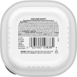 Cesar Home Delights Hearty Chicken & Noodle Dinner In Sauce Wet Dog Food, 3.5-oz Tray -Blue Buffalos Shop 968270 PT2. AC SS1800 V1695844321